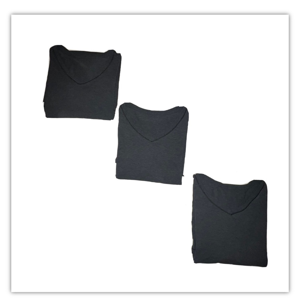 3 Lululemon men V neck tees bundle